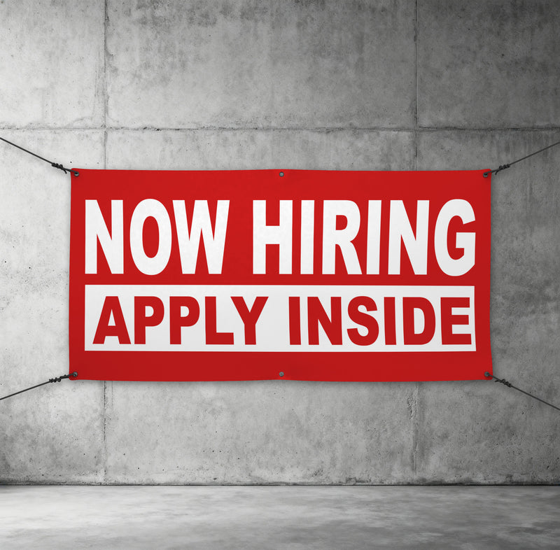 Now Hiring - Apply Inside (Ready To Ship)