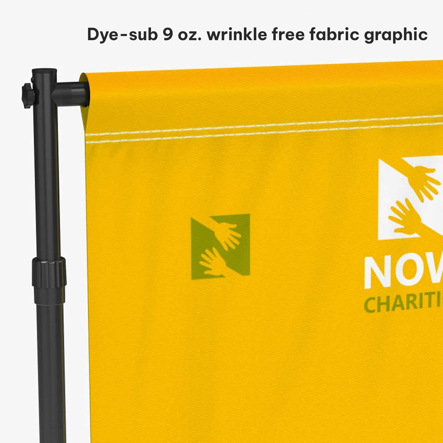 Custom Backdrop Banner with Stand: Personalized Event Photo Booth