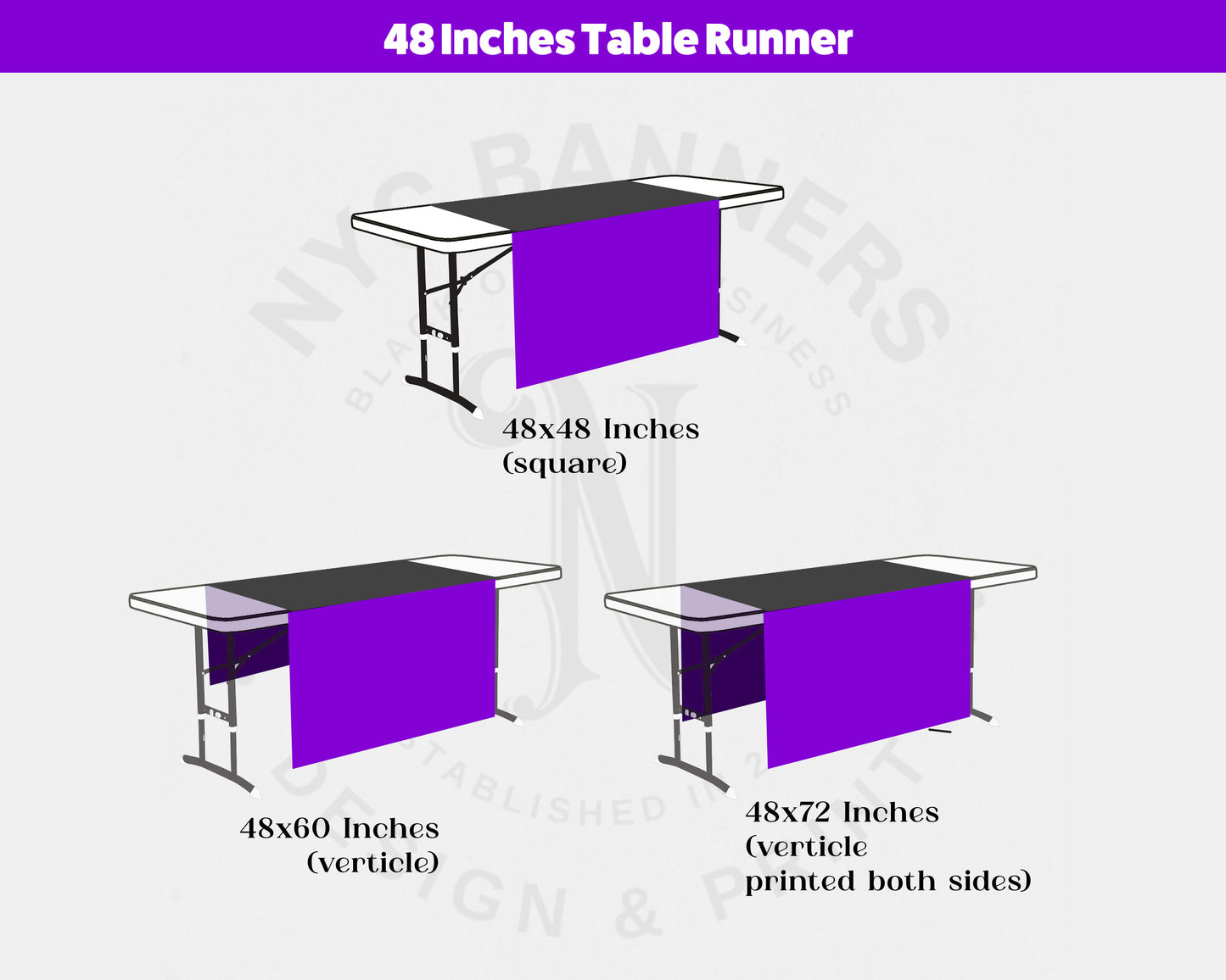 Custom Table Runner for Your Events