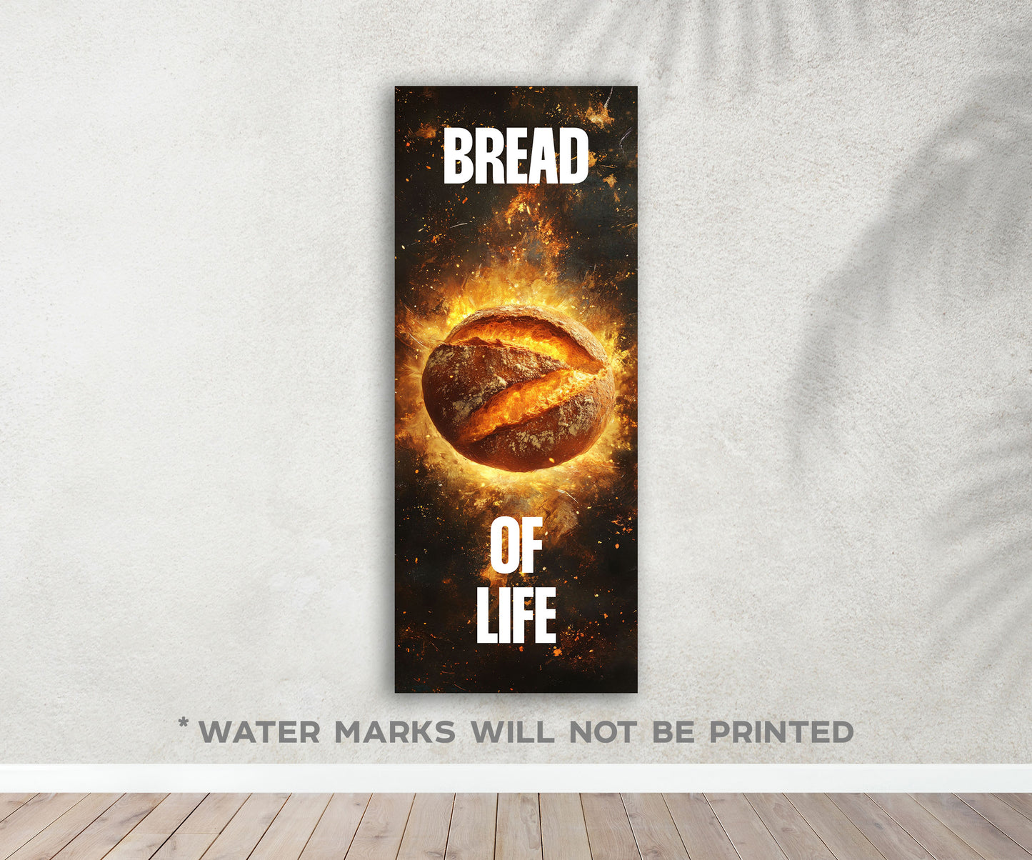 Christ Our Guide Church Banner Set - Prince of Peace, Bread of Life, Light of World, Good Shepherd - 24x60" Religious Decor - Ready to Ship