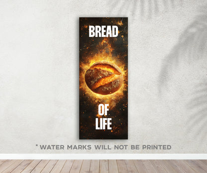 Christ Our Guide Church Banner Set - Prince of Peace, Bread of Life, Light of World, Good Shepherd - 24x60" Religious Decor - Ready to Ship