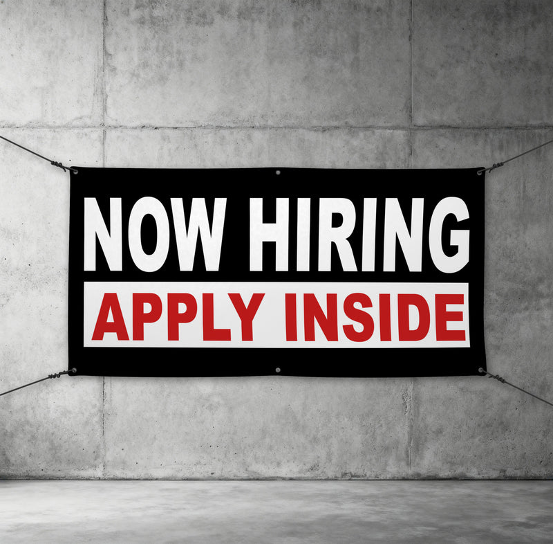 Now Hiring - Apply Inside (Ready To Ship)