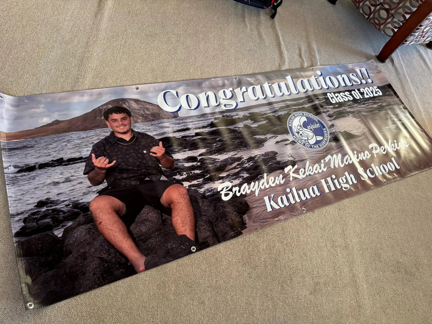 Custom Full Color Printed Vinyl Banner, Free Design, Free Overnight Shipping, Quick Turnaround