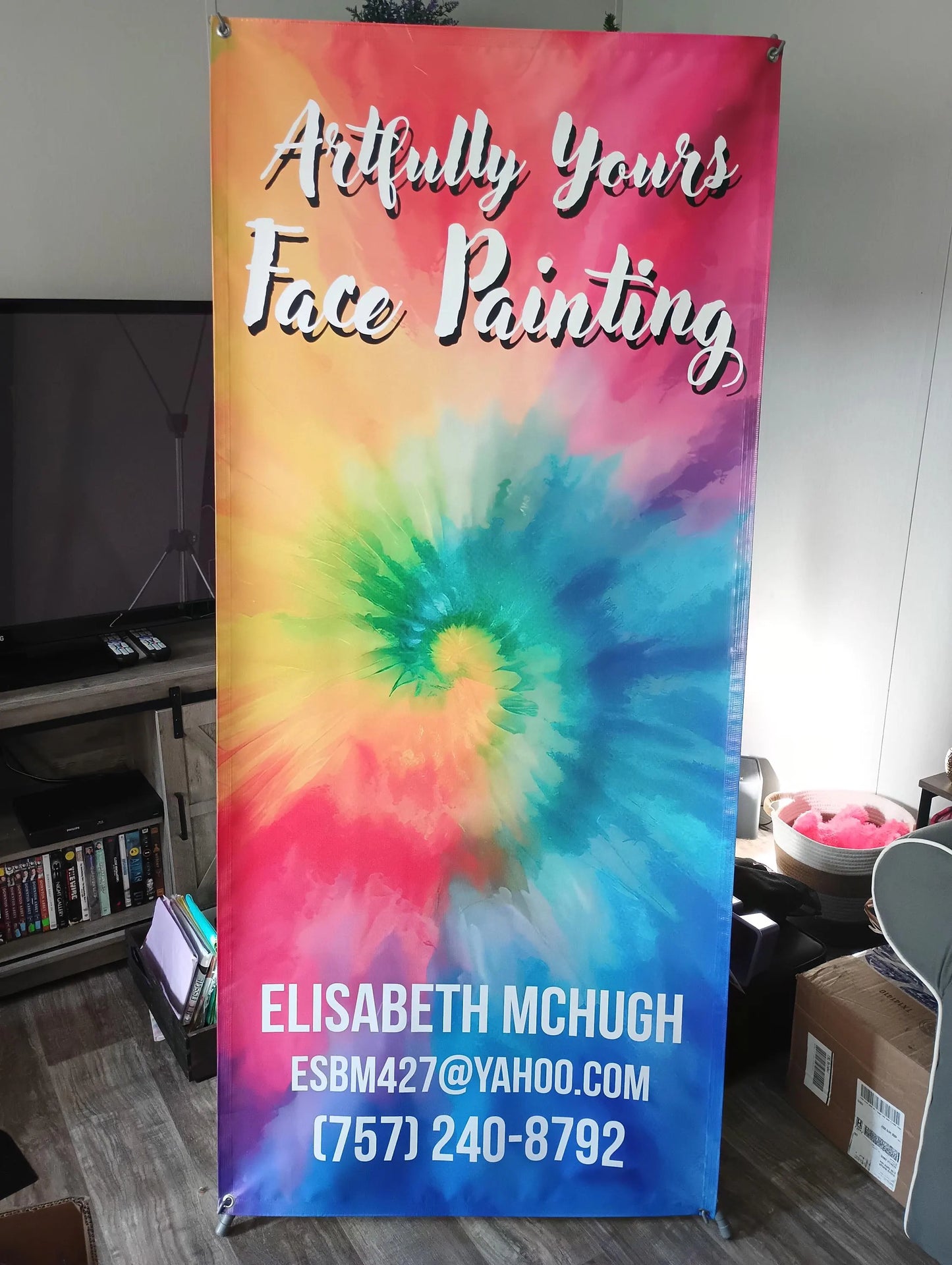 Custom X-Stand Banner: 13oz Matte Vinyl, Trade Show Display