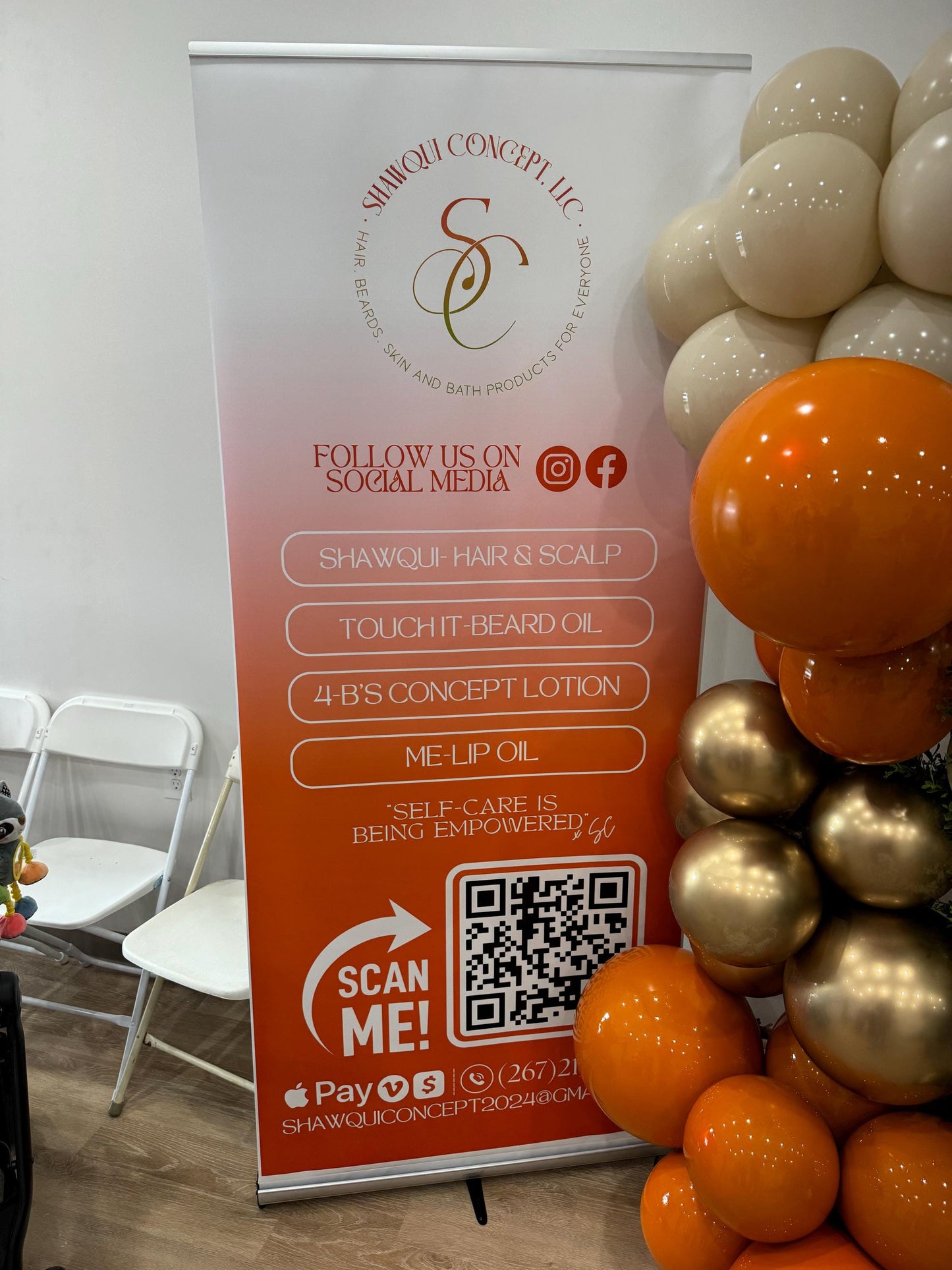 Custom Roll Up Banner with Stand - Best for Birthday, Parties, Events, Wedding, Trade Shows